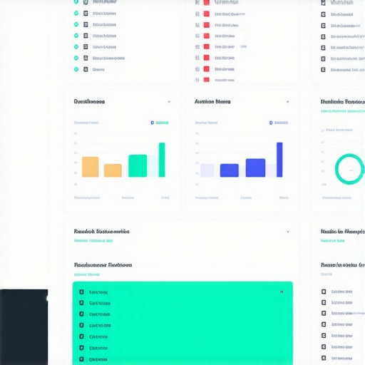 Dashboard of local SEO tools tracking GMB rankings and reviews