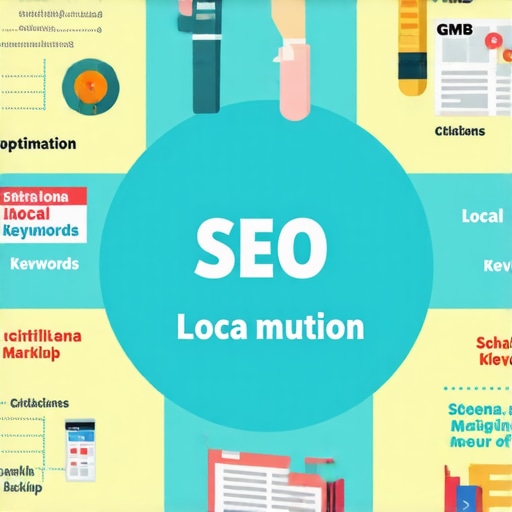 Local SEO Strategies Infographic Infographic showing step-by-step local SEO tactics for map pack domination.