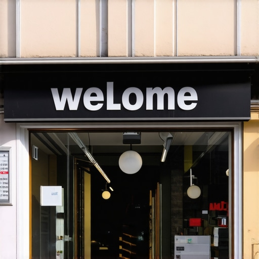Bright, professional storefront shot demonstrating business authenticity