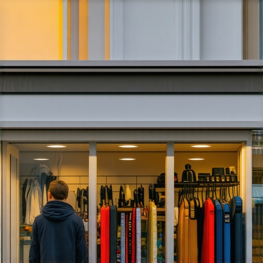 A busy business storefront with geo-tags and active customer engagement images